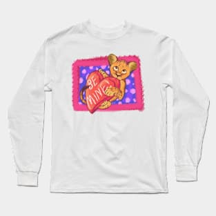 Lion Cub Valentine Long Sleeve T-Shirt